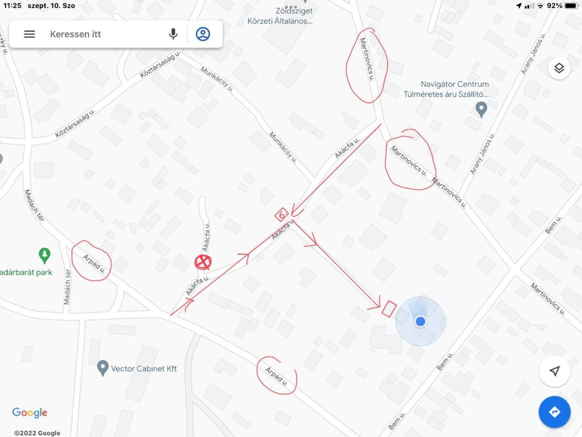 Pitypang Lak Lägenhet Szigetmonostor Exteriör bild